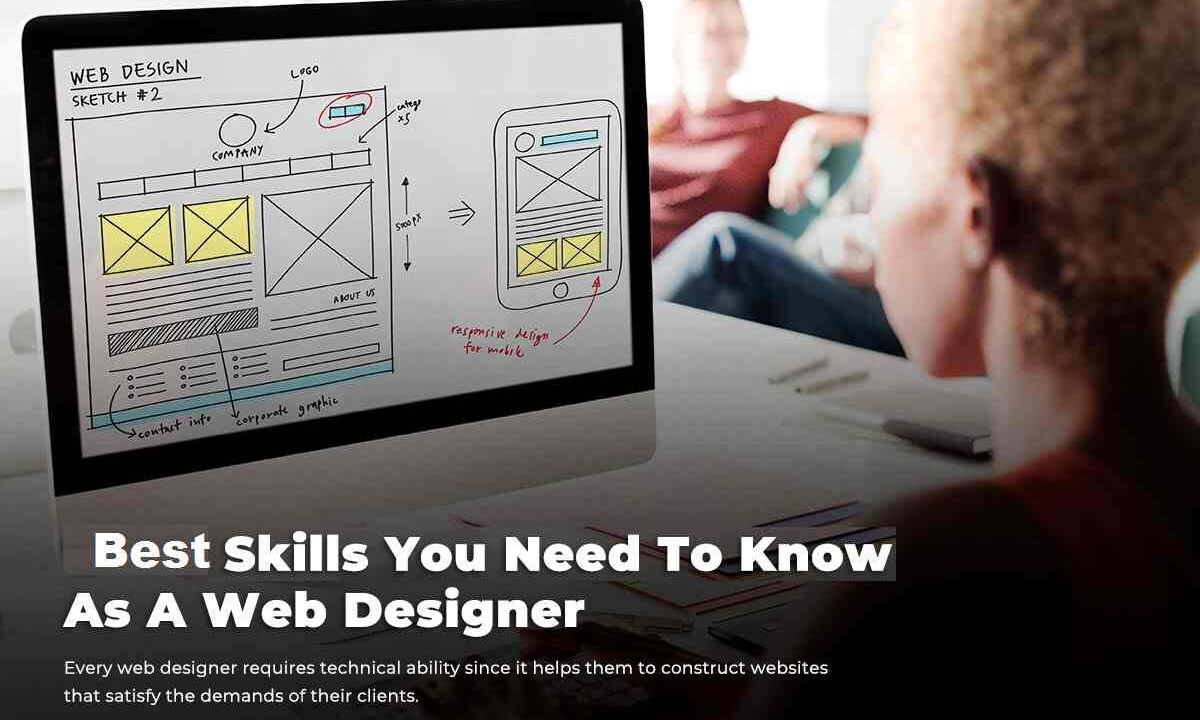 web designer skills for website